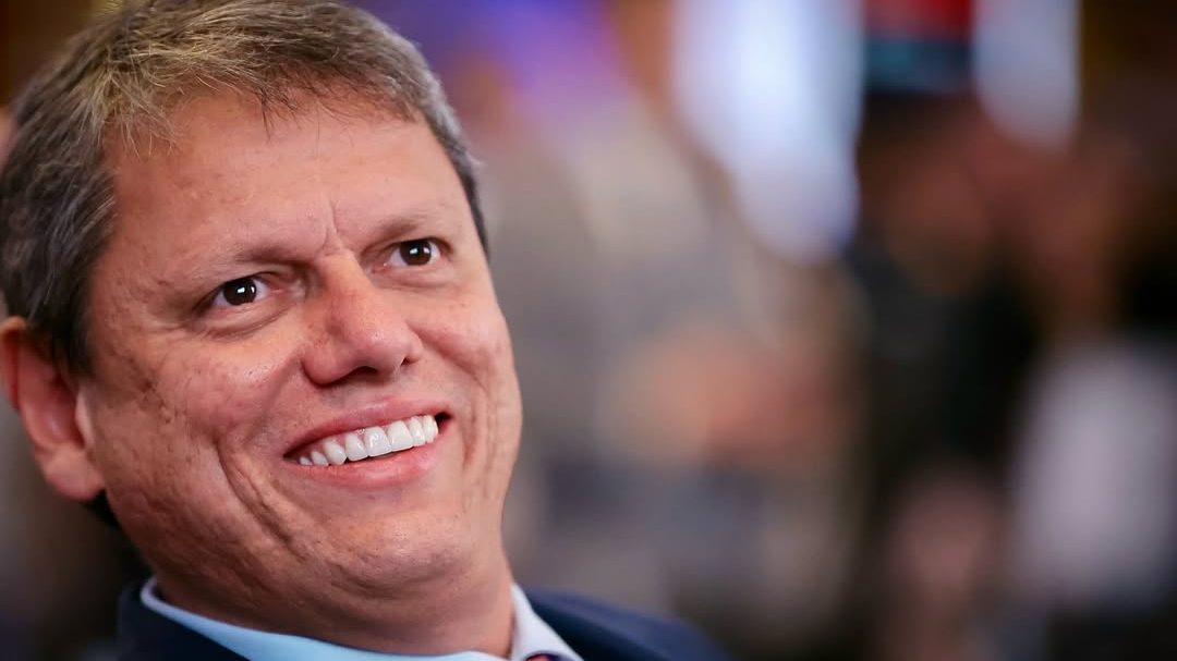 Tarcísio de Freitas, governador de SP, que afirmou que irá tentar reeleição em 2026