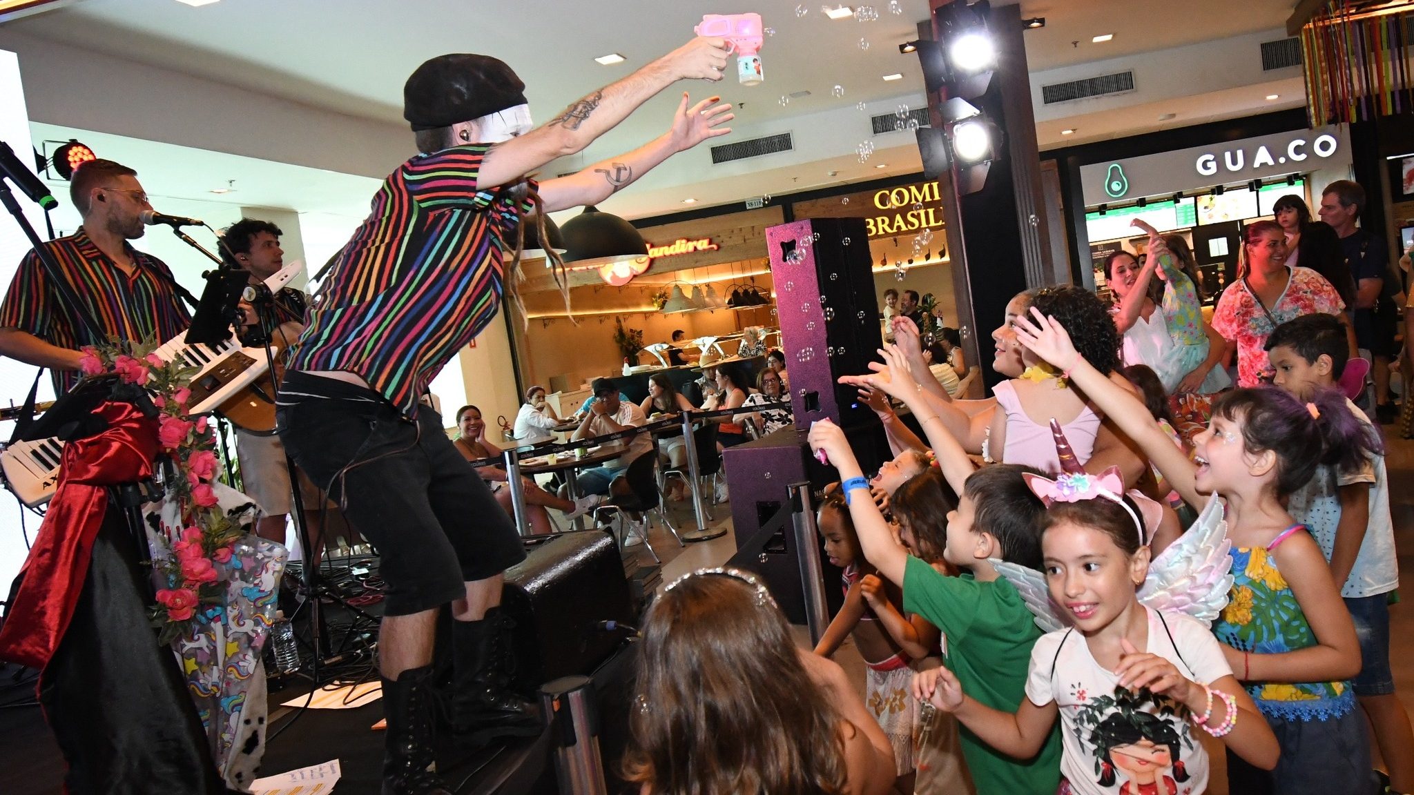Colinas Shopping tem shows grátis e entrada liberada em parque no Dia das Crianças
