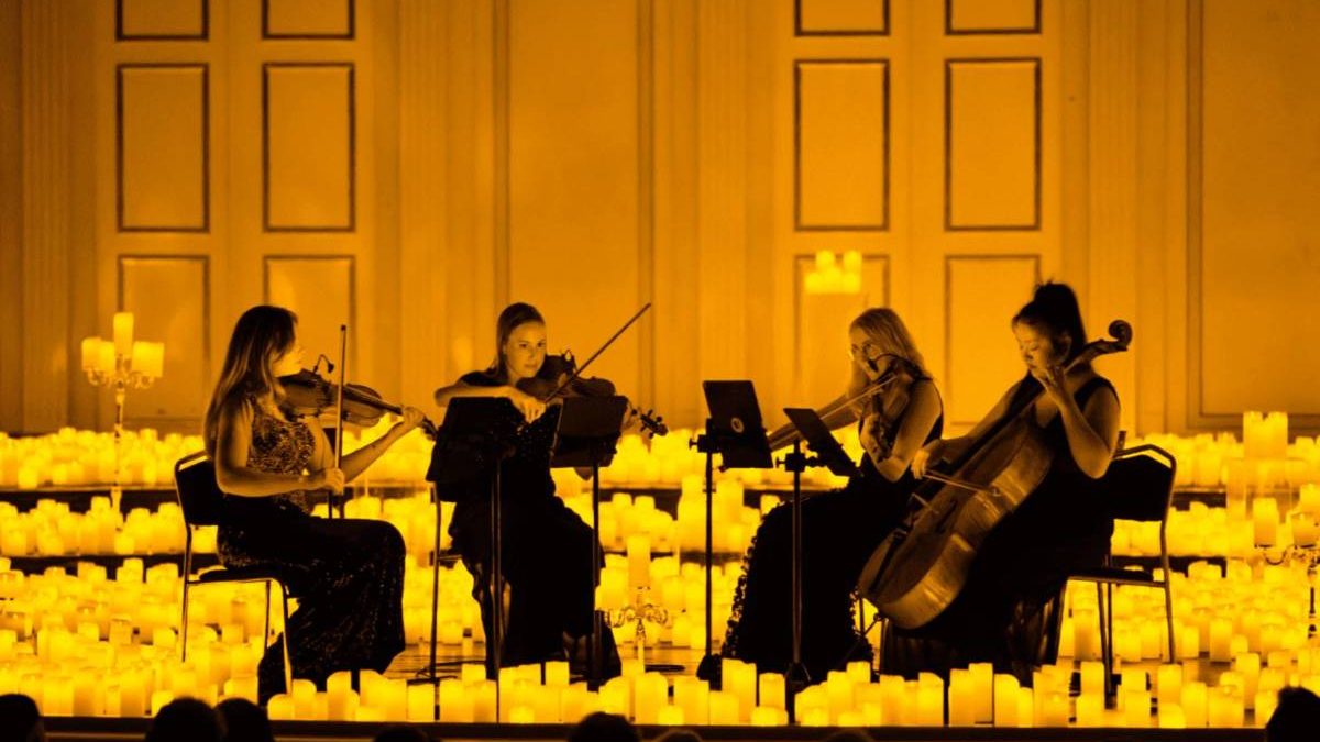 Candlelight retorna a São José com tributos a Queen, Coldplay e Vivaldi à luz de velas