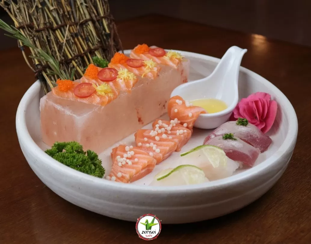 restaurante japonês em SJC: o Zensei oferece combinados especiais com sashimis, niguiris de atum e peixes brancos e outros