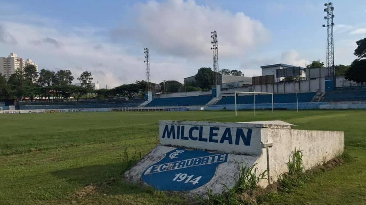 Estádio do Joaquinzão, um dos principais patrimônios do EC Taubaté