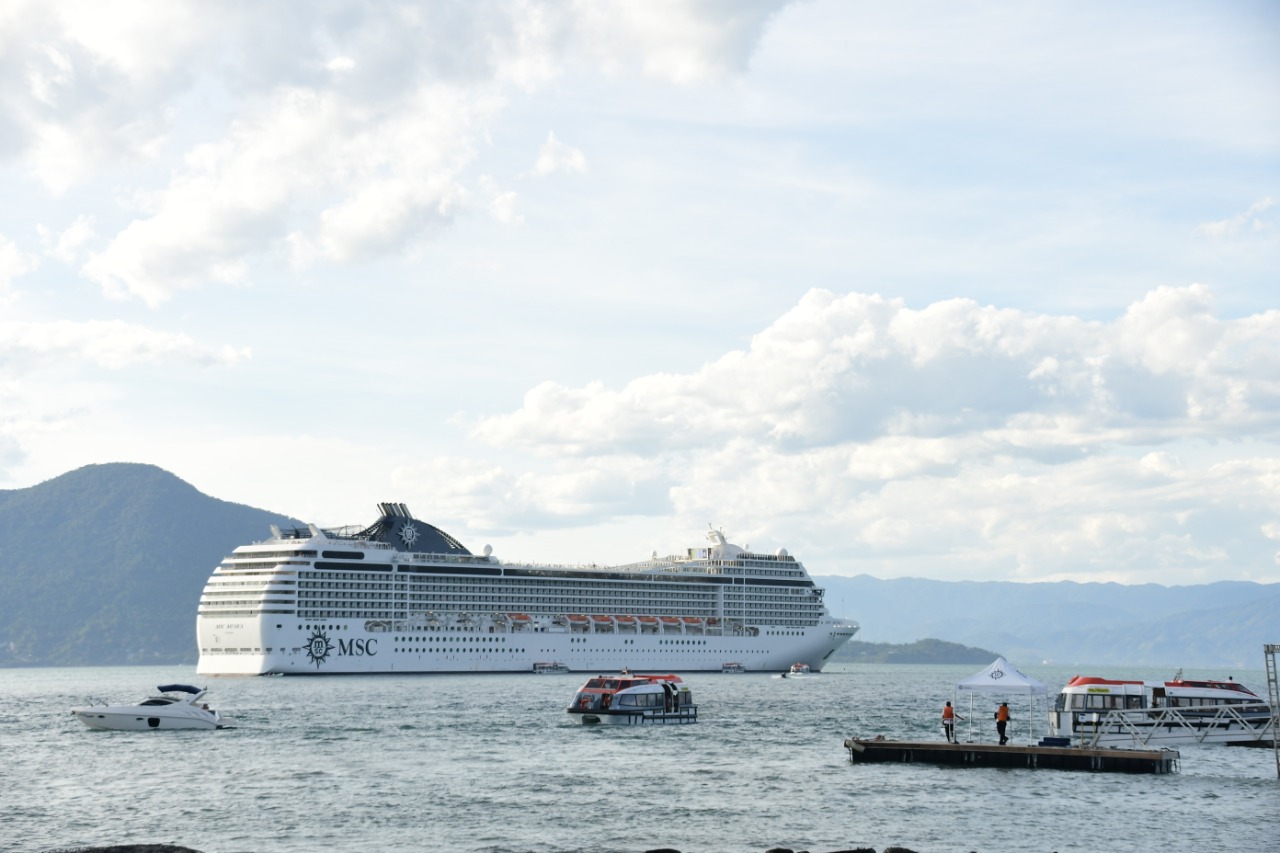 Navios de Cruzeiro em Ilhabela na temporada 2022/2023