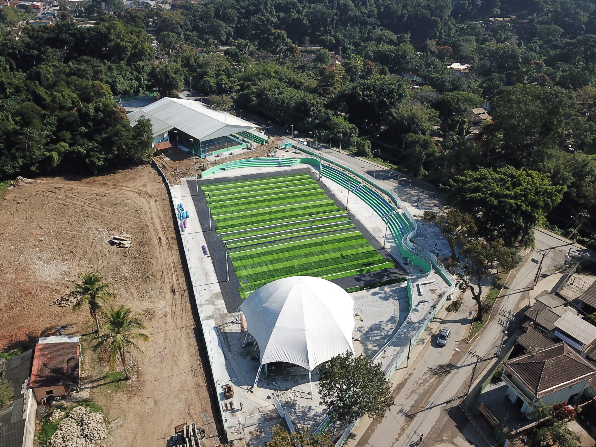 Complexo de Esporte e Lazer do Galera em Ilhabela