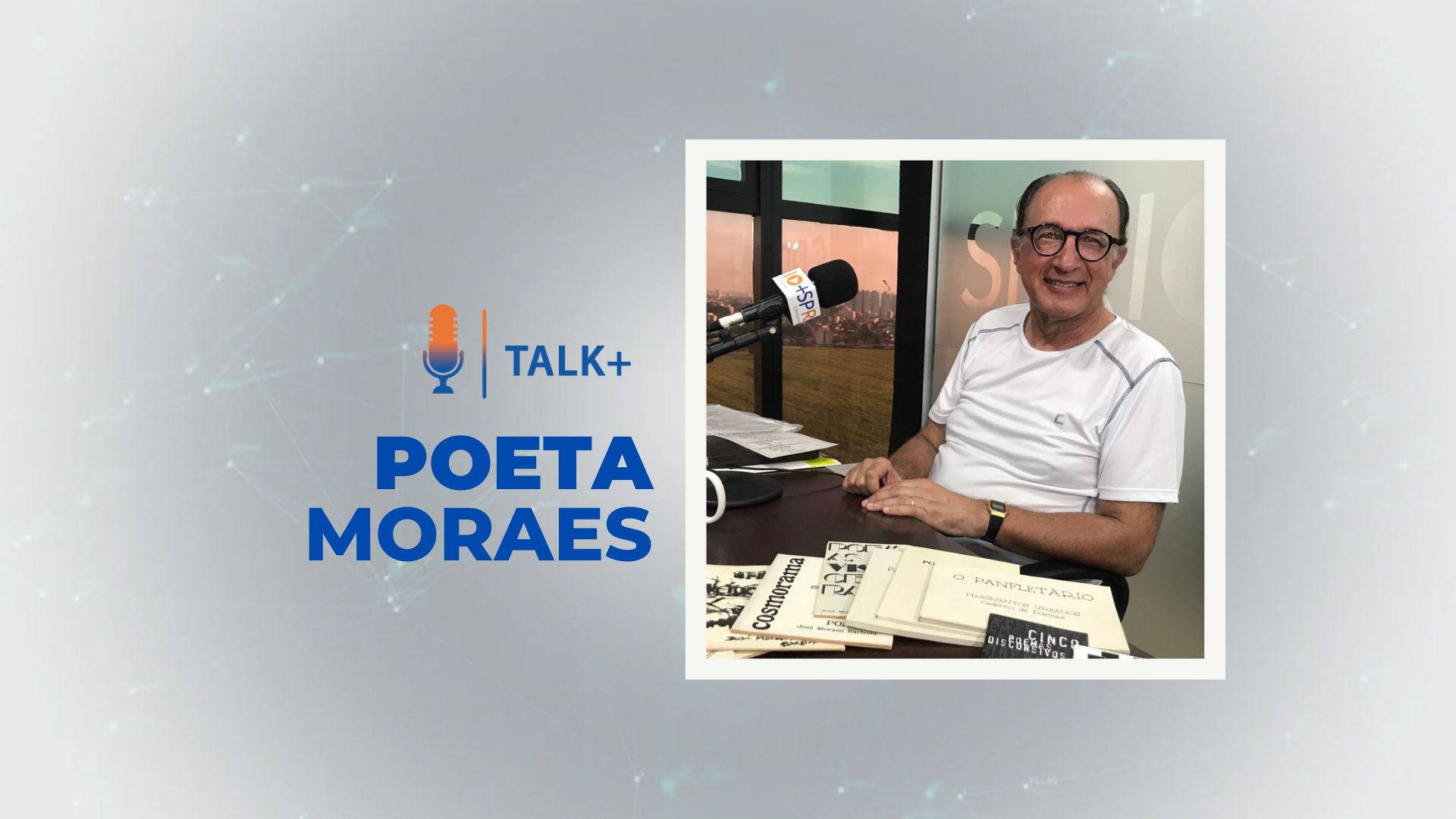 José Moraes, um dos principais nomes da poesia de São José dos Campos