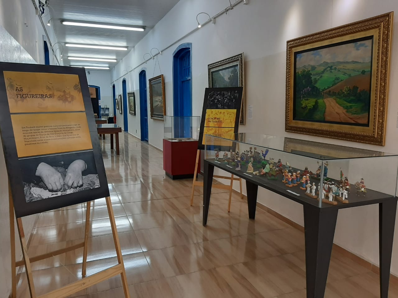 interior do museu histórico de taubaté