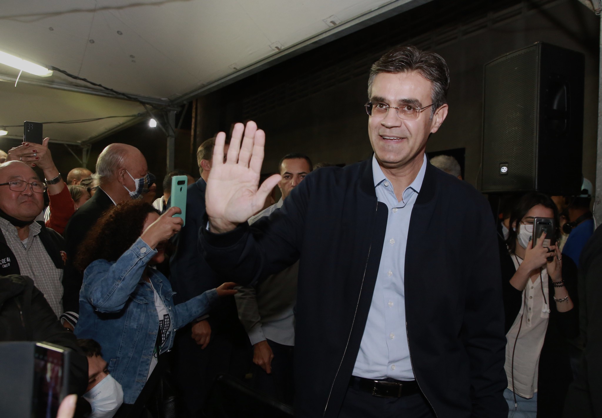 Rodrigo Garcia durante assinatura dos Termos do Programa “Pode Entrar” da prefeitura de São Paulo