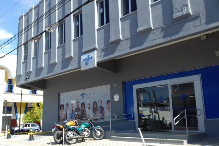 Fachada do Sebrae-SP em Guaratinguetá