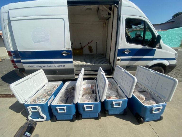 Doação para o Banco de Alimentos de Caraguatatuba