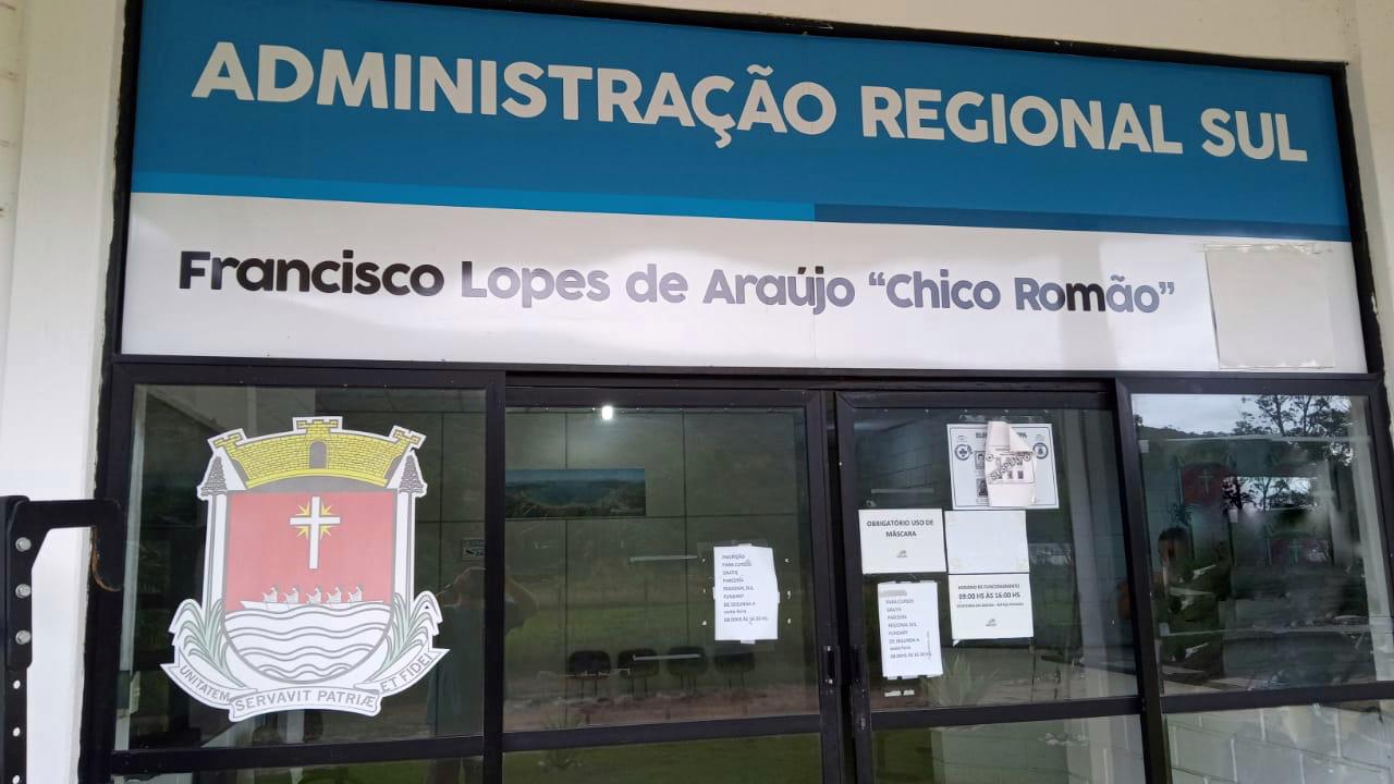 Fachada do Espaço Cidadão da Maranduba que é gerido pelo Procon de Ubatuba