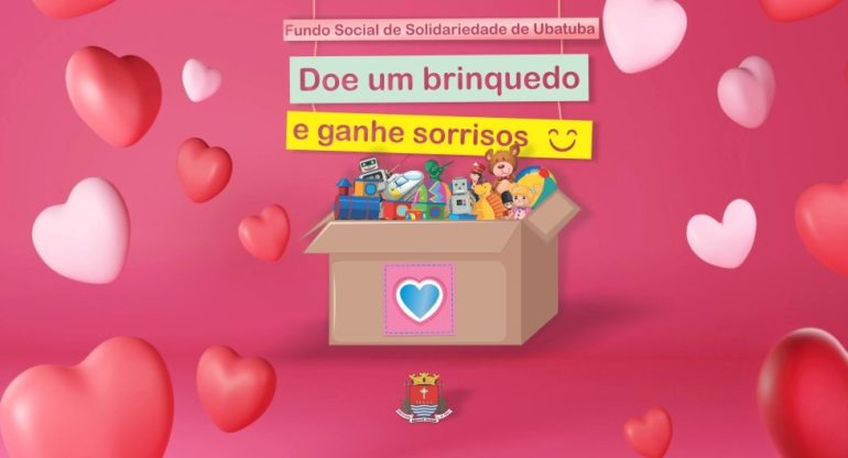 campanha de arrecadação de brinquedos