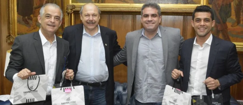 Marcio França é santista