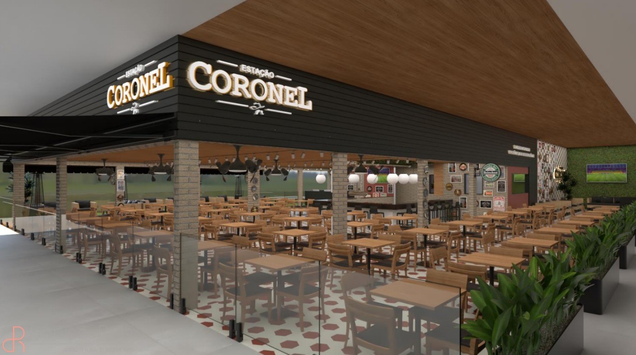 Projeto da Estação Coronel no Shopping Jardim Oriente, em São José dos Campos