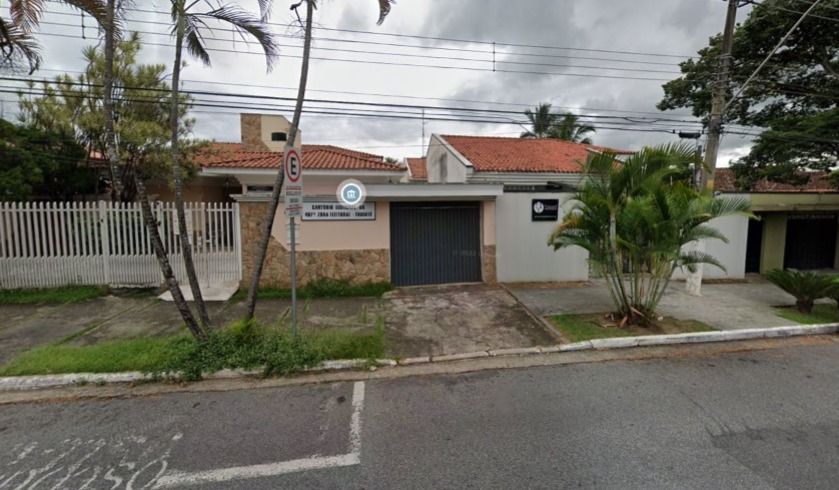 Fachada do Cartório Eleitoral 407º em Taubaté