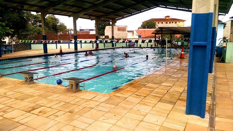 Piscina municipal, local aonde será realizado o "projeto interação" em Ubatuba