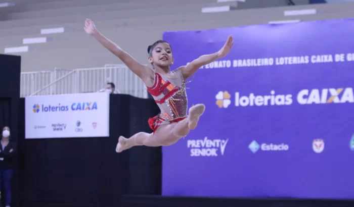 Ginásta Nycolle Morena de Guaratinguetá