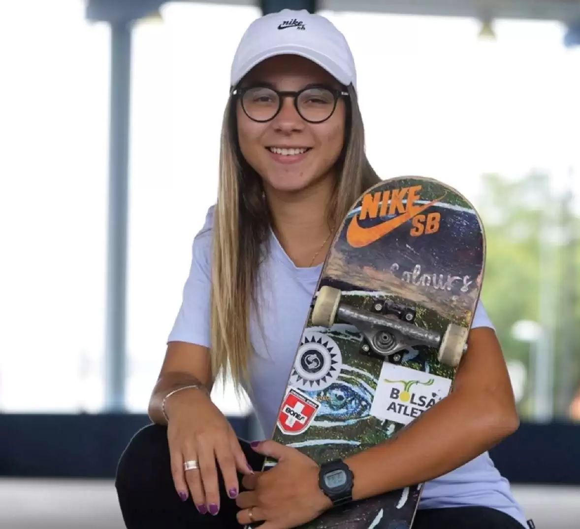 Pamela Rosa, um dos símbolos do skate brasileiro