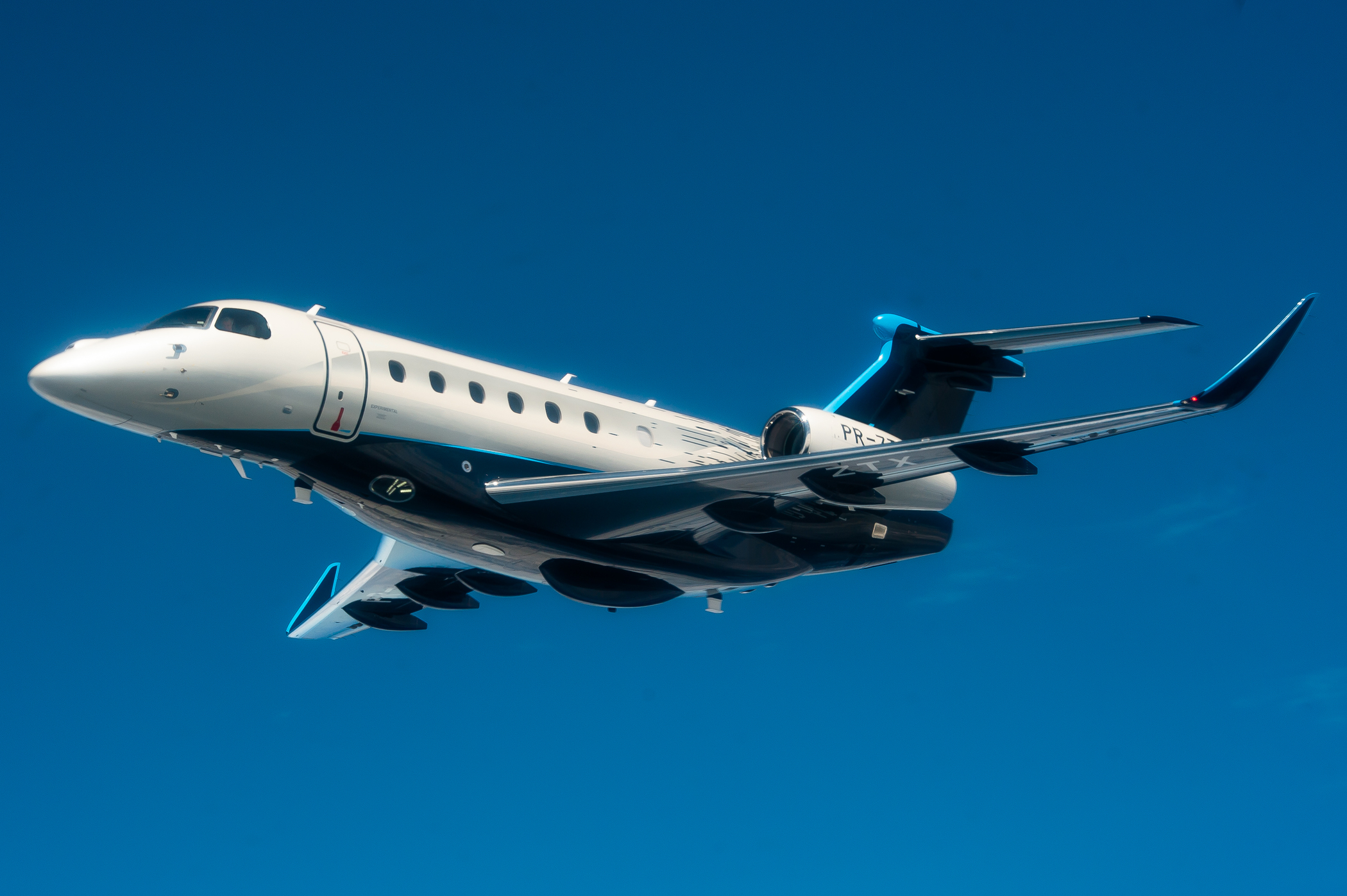 Exterior do Embraer Praetor 500