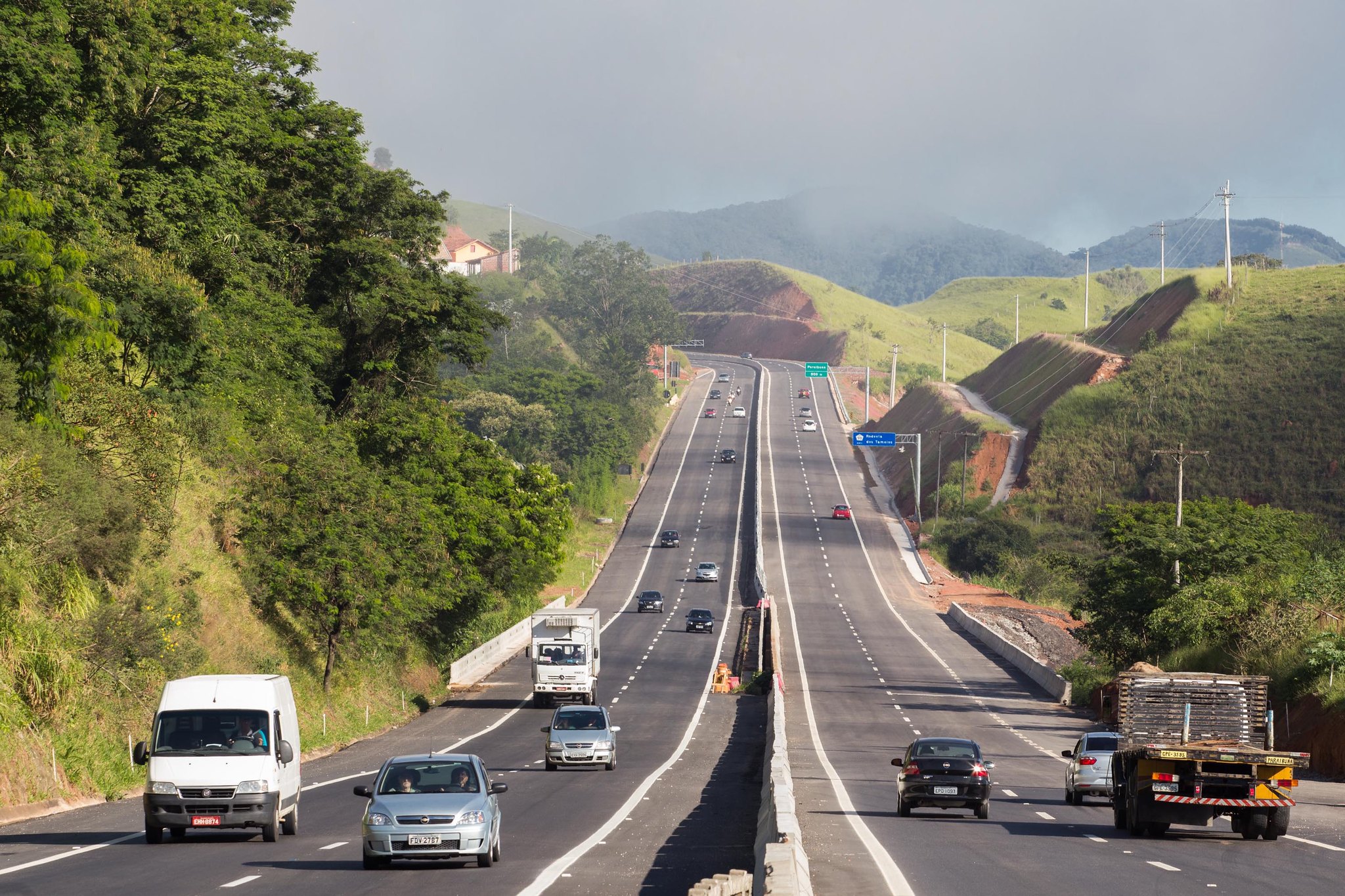 trecho da rodovia dos tamoios que receberá a operação especial para o feriado de Corpos Christi