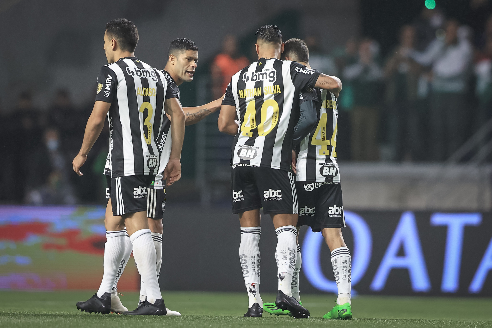 Jogadores do Atlético Mineiro lamentam eliminação na Copa Libertadores da América