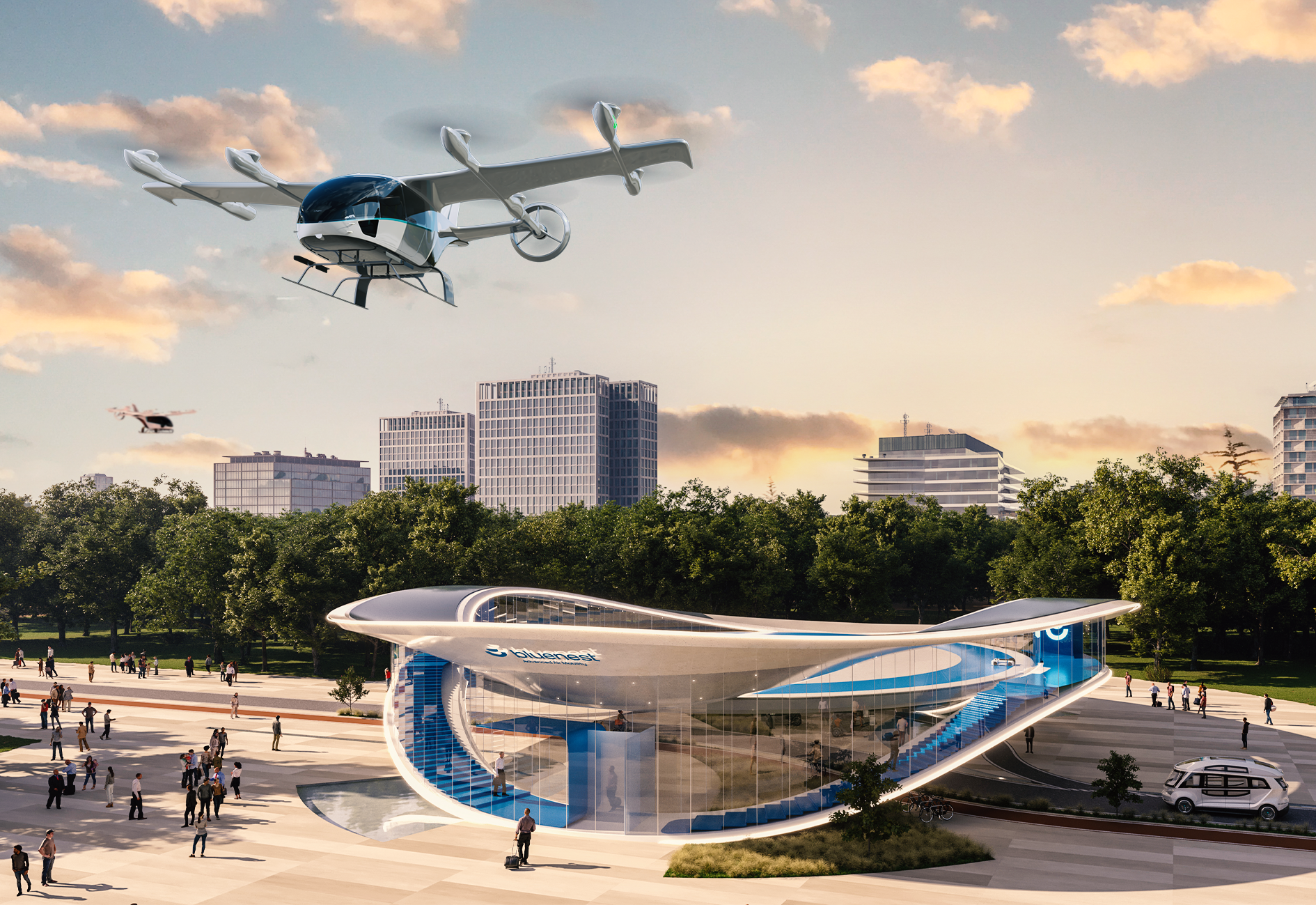 Mobilidade Aérea Urbana da Eve Air Mobility