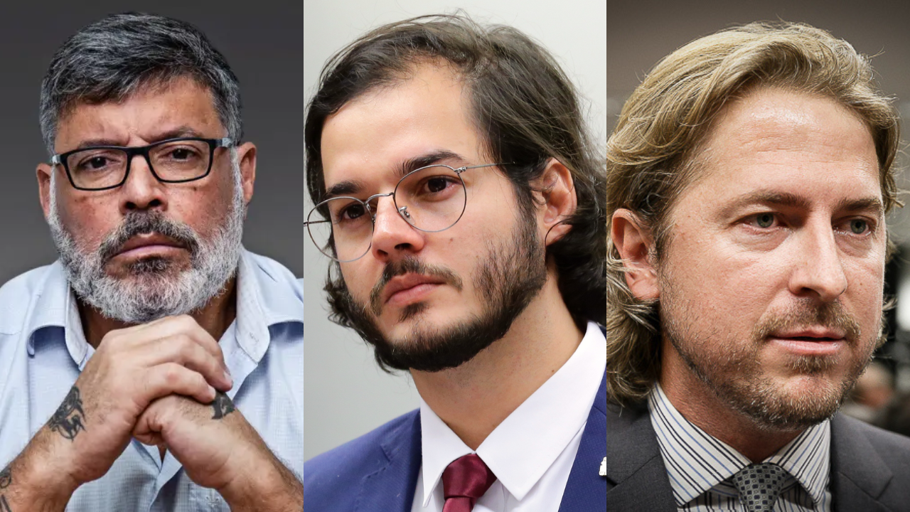 deputados federais alexandre frota, túlio gadêlha e zeca dirceu