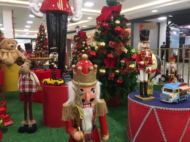 Decoração de Natal no Shopping Jardim Oriente. Foto: Divulgação