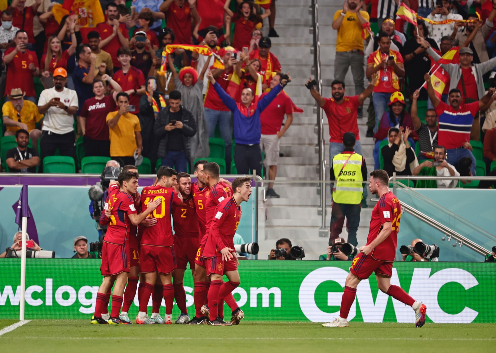 Além da sonora goleada, a Espanha bateu recordes nessa partida