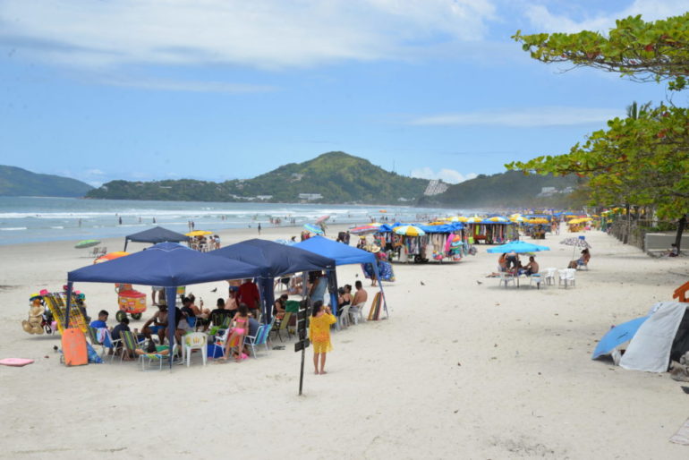 Praia de Maranduba, em Ubatuba