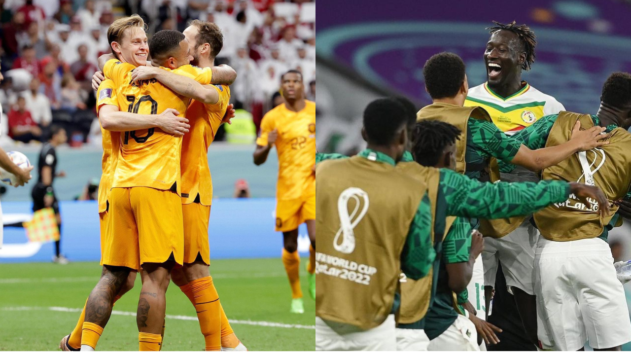 Holanda e Senegal se juntam a Brasil, França e Portugal na lista de seleções confirmadas nas oitavas da Copa