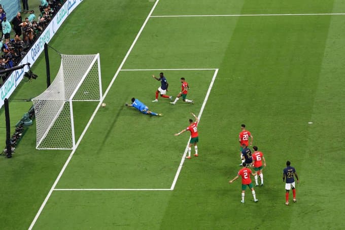 Gol de Kolo Muani que carimbou os franceses na final da Copa