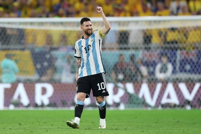 Lionel Messi foi importante na classificação da Argentina