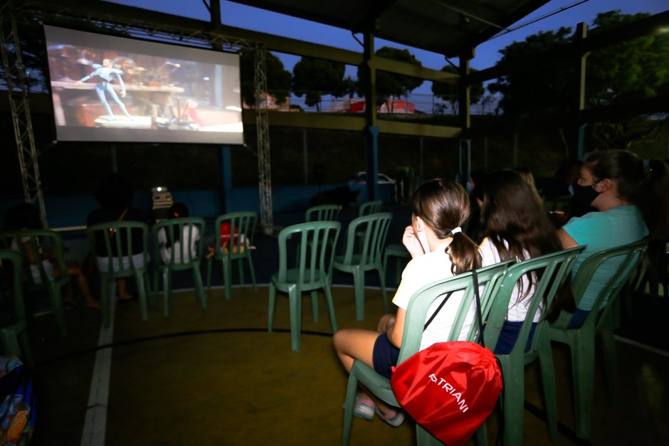 Exibição do Cinema nos bairros em SJC