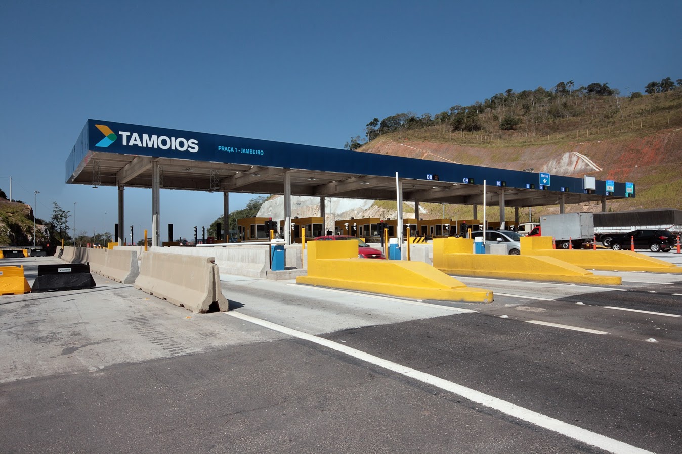 Reajuste nos pedágios da Tamoios começa a valer hoje