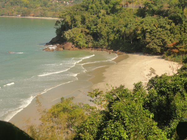 praia brava da fortaleza, uma das melhores praias desertas de ubatuba