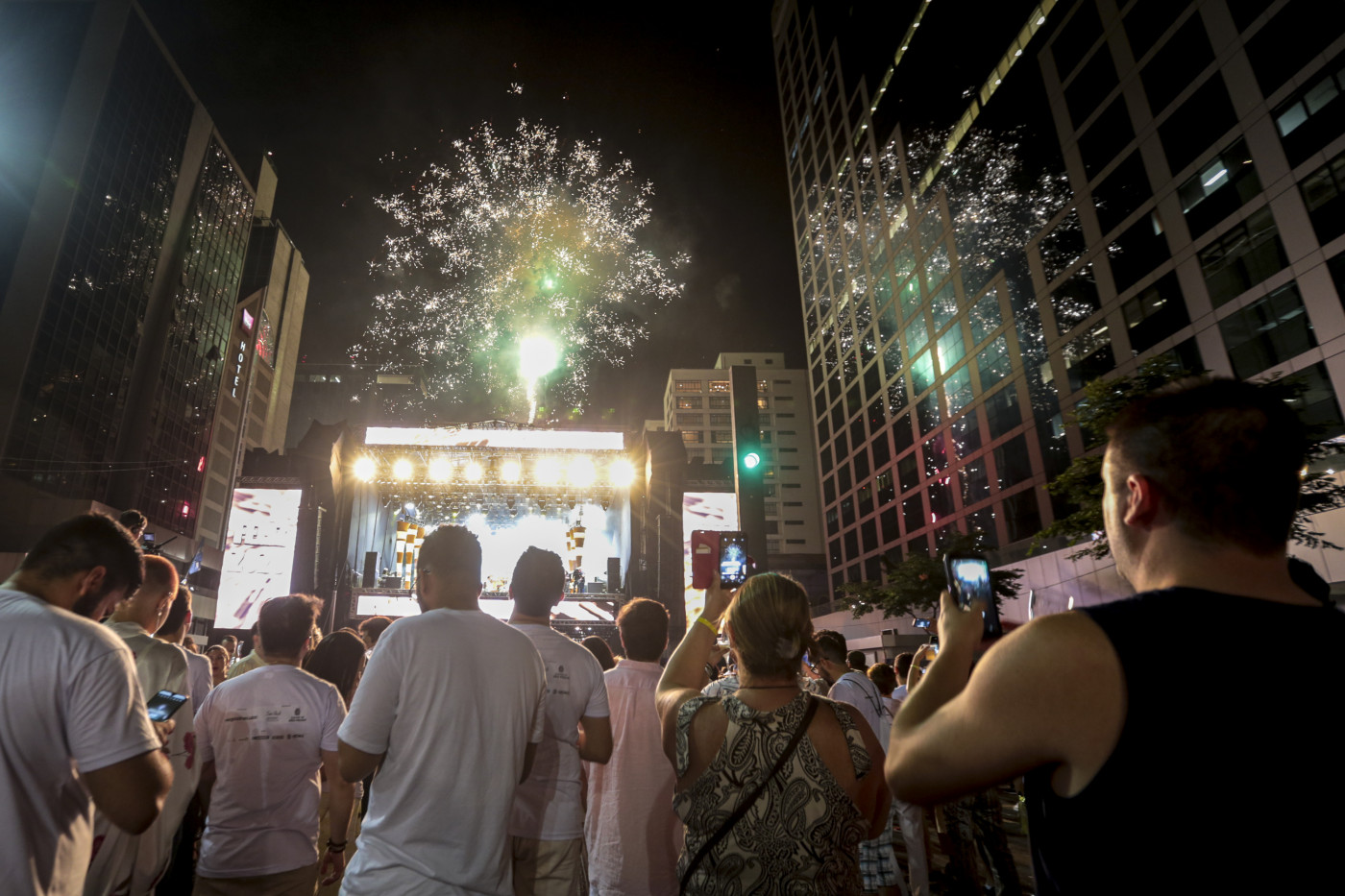 Festa de Réveillon na Avenida Paulista