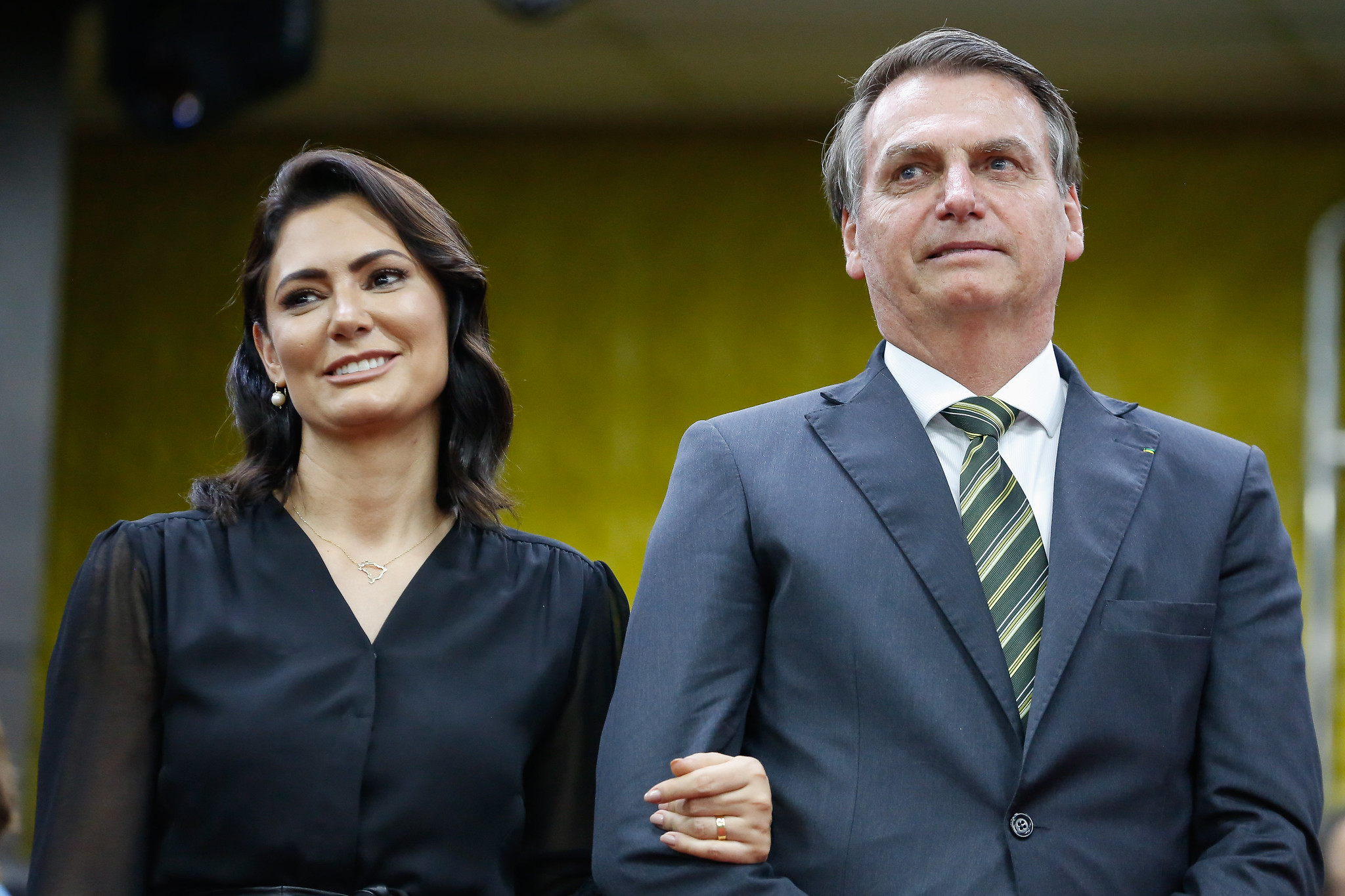 michelle bolsonaro e jair bolsonaro
