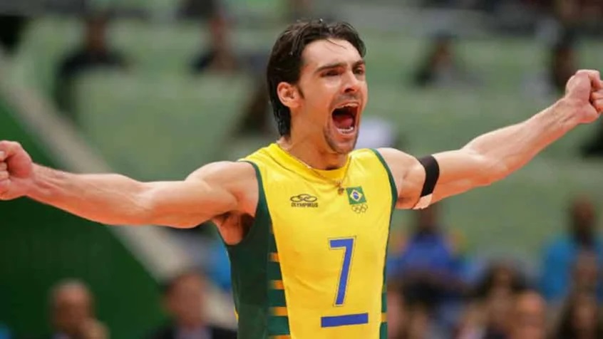 Giba, um dos nomes que marcaram a história do voleibol brasileiro e que estará na Arena Verão Esportiva 2023, em Caraguatatuba