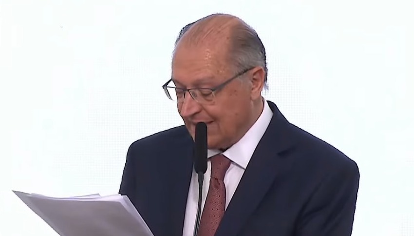 alckmin em posse como ministro do MDIC