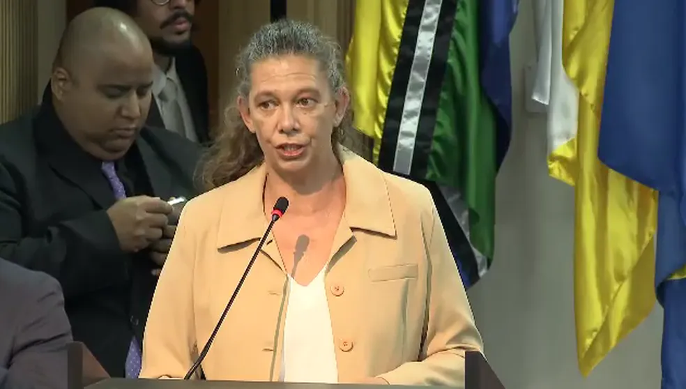 ana moser em discurso de posse no ministério do esporte