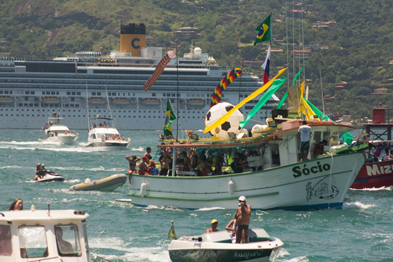 Caranaval em São Sebastião terá o Carnamar, com premiação de barcos.