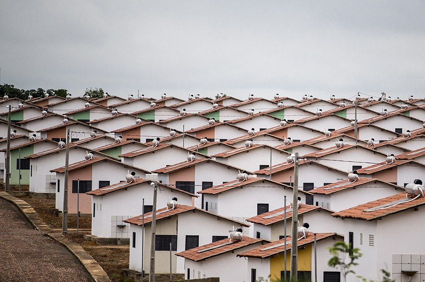 moradias populares construídas no projeto minha casa, minha vida, durante os governos de Lula e Dilma
