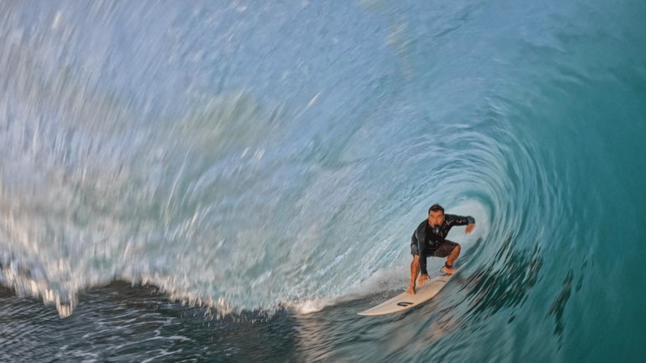 Ondas Gigantes era o desafio principal do surfista Márcio Freire