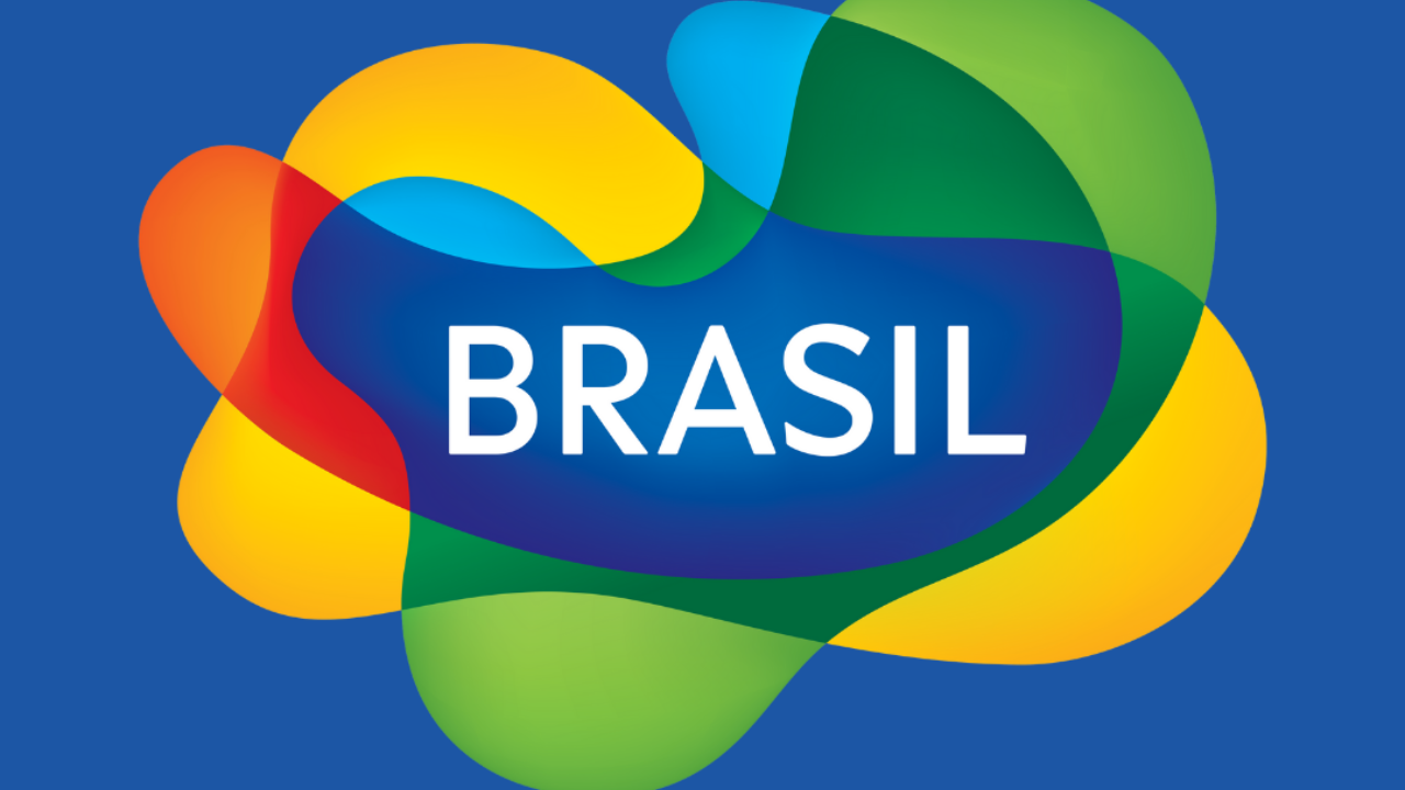 nova marca brasil escrita com a letra "s" ao invès de brazil com "z"