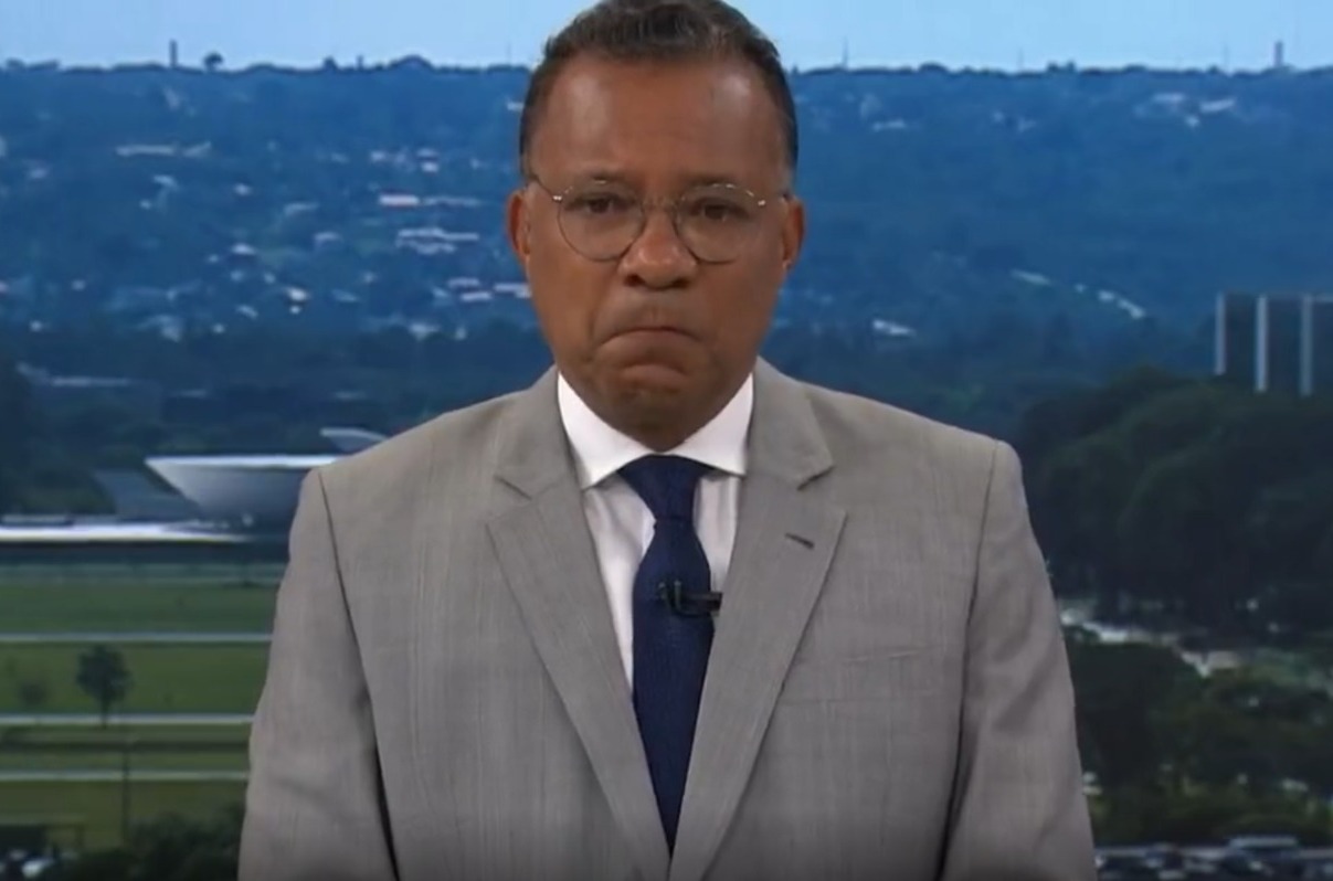 trecho do bom dia brasil que mostra o jornalista heraldo pereira emocionado ao falar de glória maria