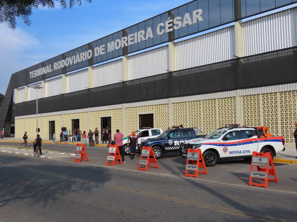 imagem da Rodoviária de Moreira César; foto ilustra matéria sobre Pinda lança edital para comerciantes trabalharem na Rodoviária de Moreira César