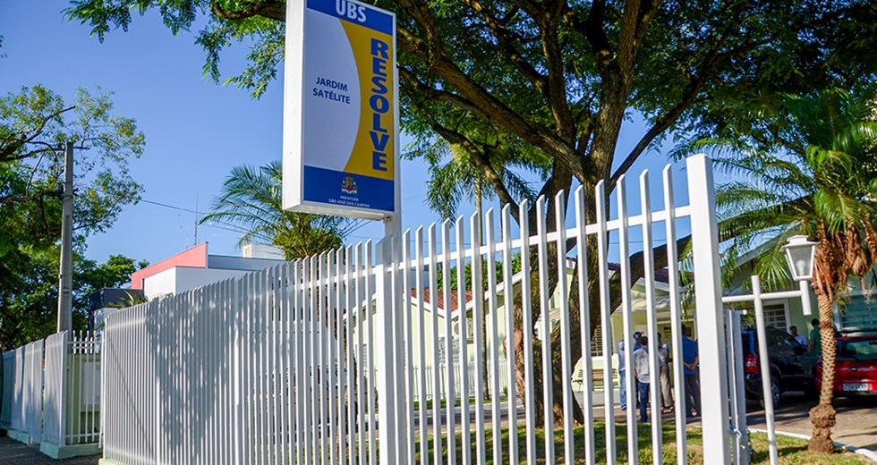 Fachada da UBS Resolve do Jardim Satélite