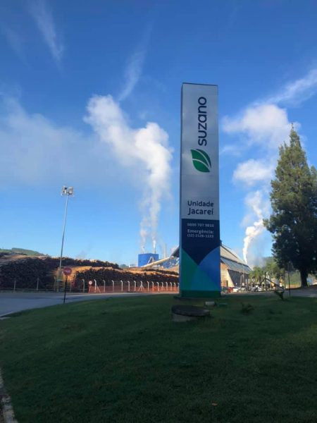 Unidade da empresa Suzano em Jacareí