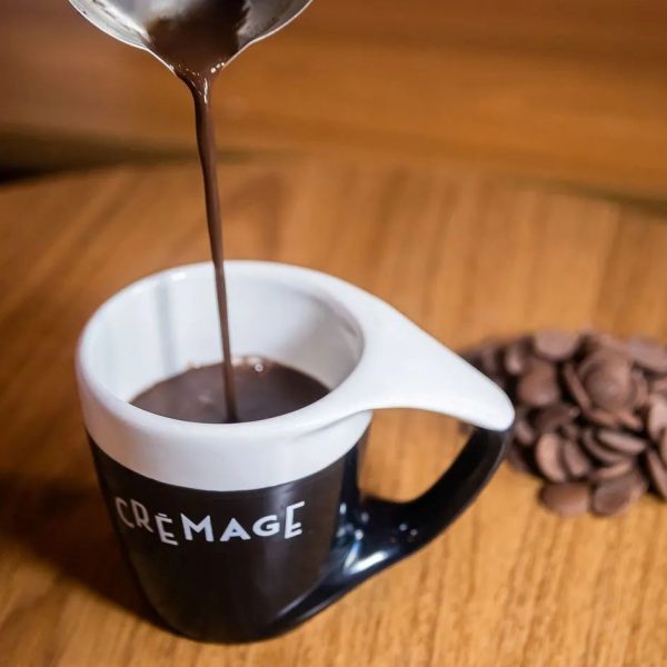 chícara de chocolate quente da cremage em sjc