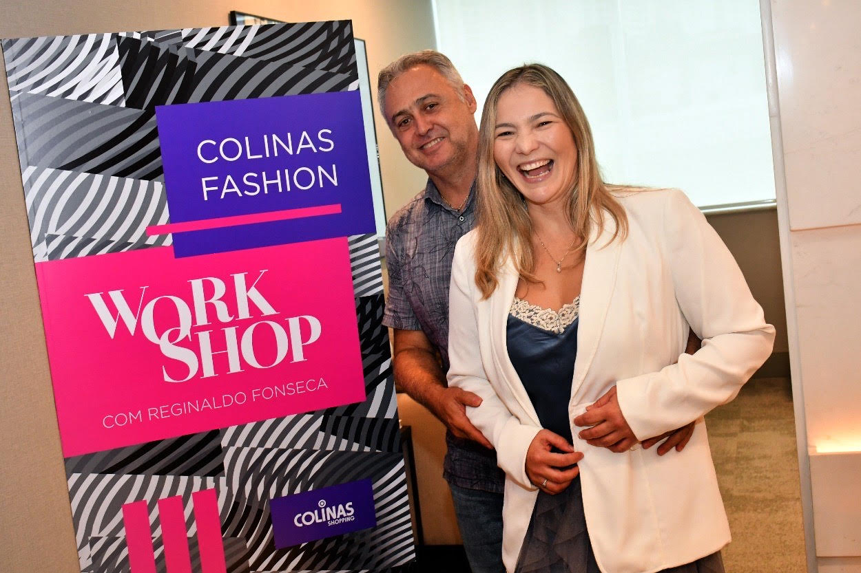 (Richard e Cristiane - Kopenhagen Colinas Shopping / Foto: Gilberto Freitas)