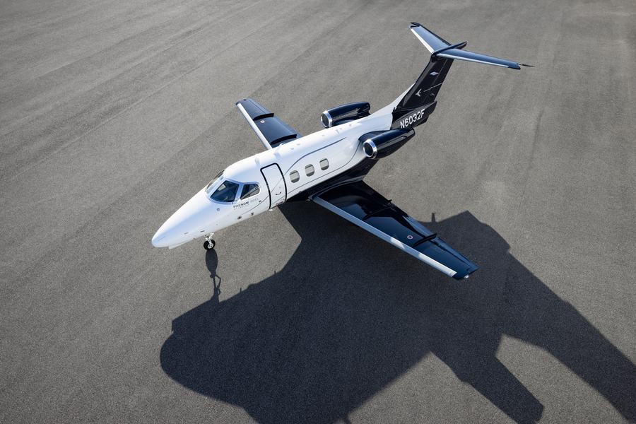 novo modelo phenom 100ex produzido pela Embraer